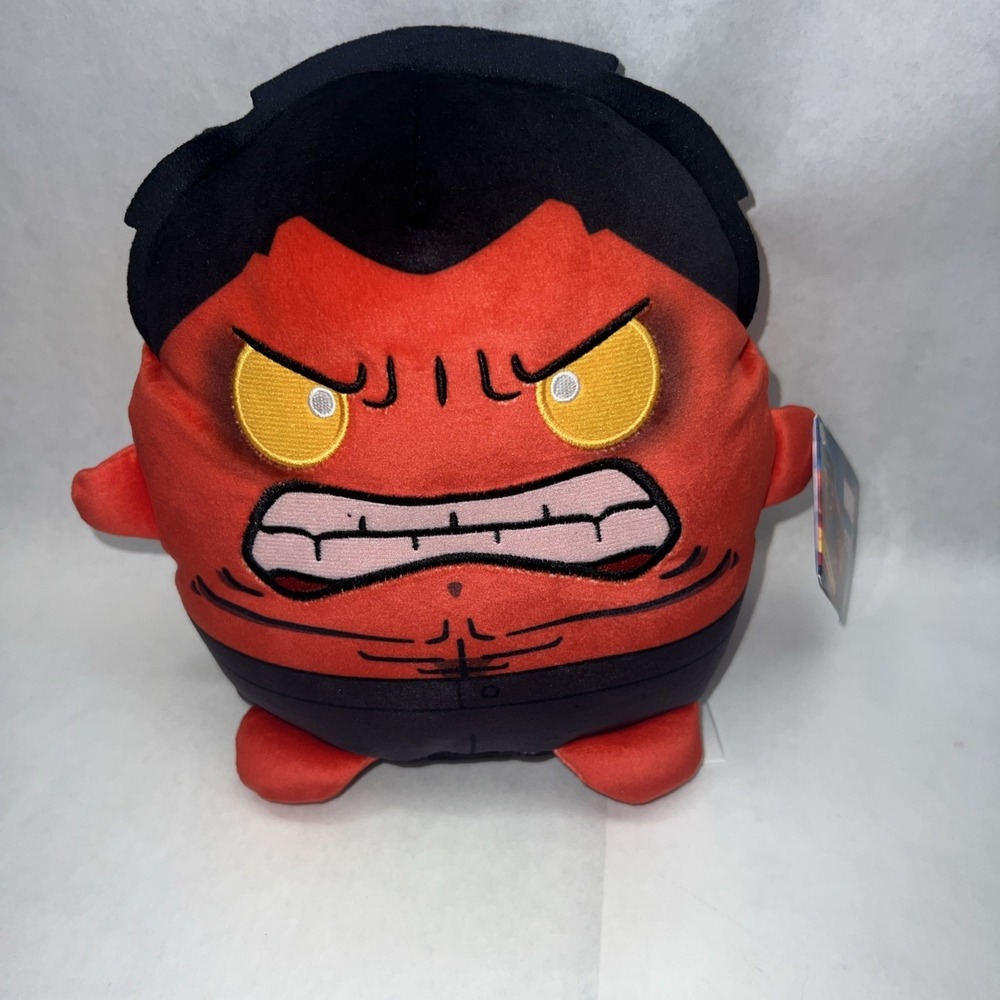 Mattel Marvel Cuutopia Red Hulk - Captain America Brave‎ New World 7" Plush Toy